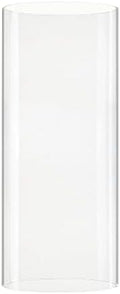 CYS EXCEL D-6" H-14 Glass Open Ended Hurricane Candleholder Bottomless Cylinder Sleeve Clear Chimney Shade Tube Cover, 1 Piece by CYSEXCEL%C2%AE