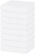 Homaxy 100% Cotton Waffle Weave Kitchen Dish Towels 8-Pack, White by Homaxy