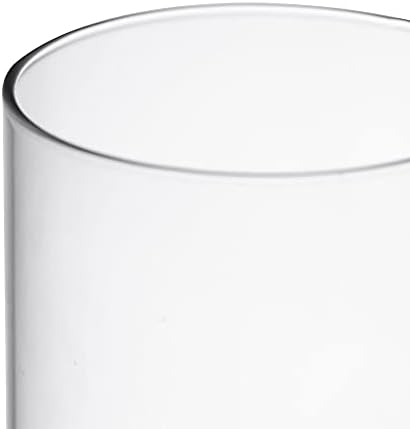 CYS EXCEL D-4.75" H-10 Glass Open Ended Hurricane Candleholder Bottomless Cylinder Sleeve Clear Chimney Shade Tube Cover, 1 Piece - Image 5