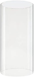 CYS EXCEL 1 PC Glass Hurricane Tube (H:6" D:3.1") - Fits Candles up to 2" Wide, Requires Holder Base 3.25" or Wider by CYSEXCEL%C2%AE