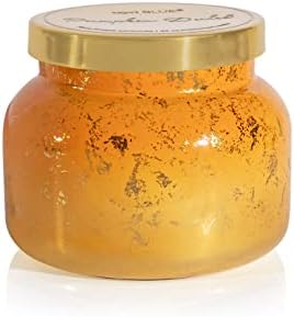 Capri Blue Glimmer Jar Candles - Luxury Holiday Scented Candles for Home - Long Lasting Soy Wax Blend - Scented Holiday & Home Decor - Pumpkin Dulce Oversized Signature Jar (28 oz) by Unknown
