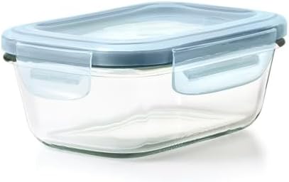 OXO Good Grips Smart Seal 1.6 -Cup Glass Food Storage Container - Arctic Blue by Unknown