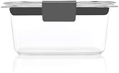 Rubbermaid Brilliance Food Storage Containers, Set of 5 (10 Pieces), BPA-Free, Leak-Proof, Clear - Image 5