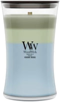 WoodWick Verdant Woods Tri-Scented Candle, Crackling Wick, 21.5oz by WoodWick