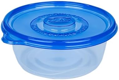 Glad GladWare Big Bowl Food Storage Containers, Large Round, 48 oz - 3 Count (Pack of 6) - Image 4