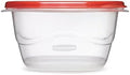 Rubbermaid TakeAlongs Deep Square Food Storage Containers, 5.3 Cup, 2 Count by Rubbermaid