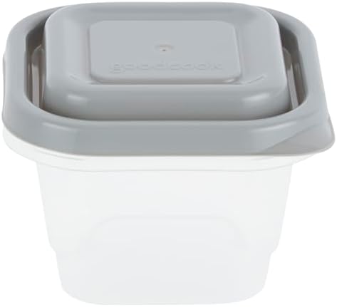 GoodCook EveryWare 40-Piece Food Storage Container Set, BPA-Free Plastic, Click and Fresh Lids, Assorted Sizes with Integrated Measurements, Durable and Secure Food Containers for Leftovers - Image 4