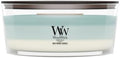 WoodWick Driftwood Shores Tri-Scented Candle, Crackling Wick, 16oz by WoodWick