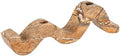 Bloomingville Marble Wave Double Taper Candle Holder, Brown Forest by Bloomingville