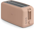 bella Fits-Anywhere™ Slim Toaster, 4 Slice Extra Long & Wide Slot, Blossom by bella