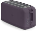 bella Fits-Anywhere™ Slim Toaster, 4 Slice Extra Long & Wide Slot, Plum by bella