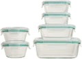 OXO Good Grips Smart Seal 12-Piece Glass Food Storage Container Set - Teal by Unknown