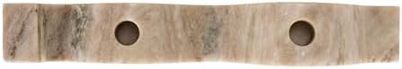 Bloomingville Marble Wave Double Taper Candle Holder, Beige - Image 5