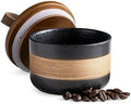 Miamolo Small Coffee Canister, Coffee Jar with Lid for Countertop, Airtight by Miamolo