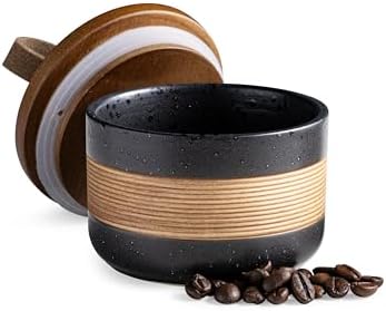 Miamolo Small Coffee Canister, Coffee Jar with Lid for Countertop, Airtight by Miamolo