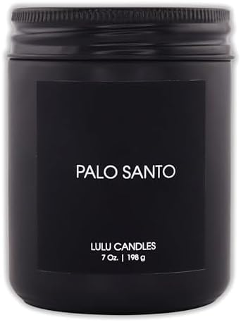 Lulu Candles | 4 Pack Scented Candles Gift Set | Gift Set for Home, Men, and Women | Jasmine, Oud & Sandalwood, Blood Orange & Grapefruit, Tobacco, Spice & Vanilla, and Palo Santo (4PCS - 7 Oz/Each) - Image 5