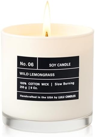 Lulu Candles | Wild Lemongrass | Luxury Scented Soy Jar Candle | Hand Poured in The USA | Highly Scented & Long Lasting (9 Oz.) - Image 2