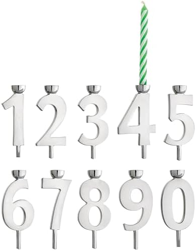 Reed & Barton Let's Celebrate Silverplate 10-Piece Candleholder Set by ReedBarton