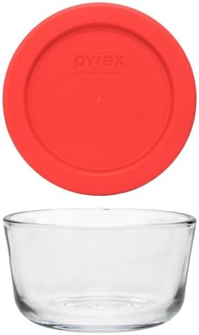 Pyrex Simply Store 1 Cup Single Glass Food Storage Container, Plastic Lid - Image 4