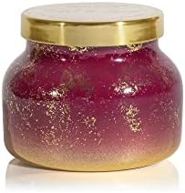 Capri Blue Glimmer Jar Candles - Luxury Holiday Scented Candles for Home - Long Lasting Soy Wax Blend - Scented Holiday & Home Decor - Tinsel & Spice Signature Petite Jar (8 oz) - Image 2