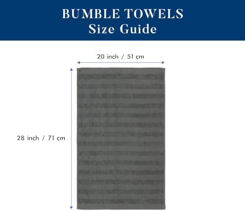 Premium Kitchen Towels 6 Pack 100% Cotton, 20"x28" - Anthracite Solid - Image 2