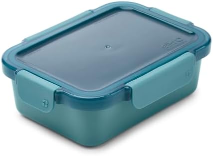 Ello Color Lock Ceramic-Coated 3.4 Cup Meal Prep Containers, 10 Pc, Blue - Image 7