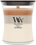 WoodWick Café Macchiato Trilogy Tri-Scented Candle, Crackling Wick, 9.7oz by WoodWick