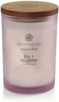 Chesapeake Bay Candle Scented Candle Joy + Laughter (Cranberry Dahlia) Medium Home Décor by ChesapeakeBayFragrance