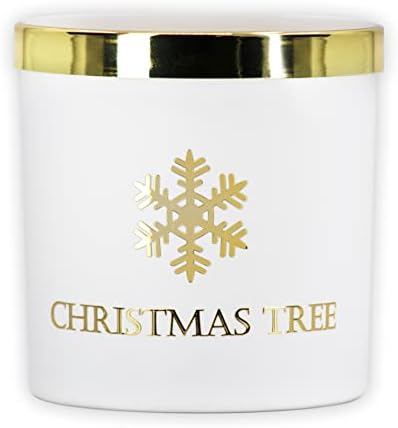 Lulu Candles | Christmas Tree | Highly Scented Candles for Home | Soy Blend Jar Candle with 100% Cotton Wick | Slow Burning (9 Oz. Limited Edition) by LULUCANDLES