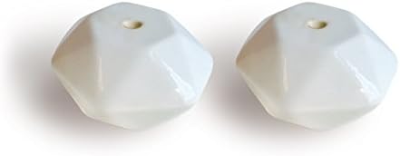 Set of 2 Small White Ceramic Candleholders for Votprof Slim Taper Candles, Durable, Modern Design - Image 3