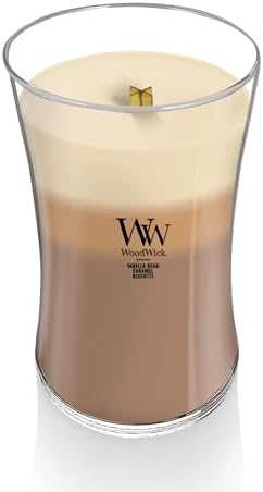 WoodWick Café Sweets Trilogy Tri-Scented Candle, Crackling Wick, 21.5oz (Pack of 4) - Image 3
