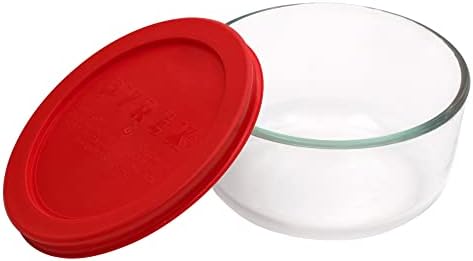 Pyrex Simply Store 2 Cup Single Glass Food Storage Container, Plastic Lid - Image 2