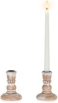 Wooden Candlestick Holders Rustic: Farmhouse Taper Candle Holder by CreatedforWeddingsandHome