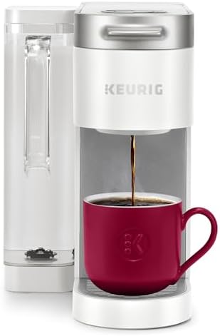Keurig K-Supreme Single Serve K-Cup Pod Coffee Maker, MultiStream Technology, 4 Brew Sizes, 66oz Dual-Position Removable Reservoir, White by Keurig