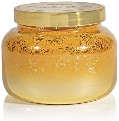 Capri Blue Glimmer Jar Candles - Luxury Holiday Scented Candles for Home - Long Lasting Soy Wax Blend - Scented Holiday & Home Decor - Fall Decor - Signature Jar (Pumpkin Dulce, 19 oz) - Image 2