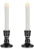 Wooden Candlestick Holders Rustic: Farmhouse Taper Candle Holder by CreatedforWeddingsandHome