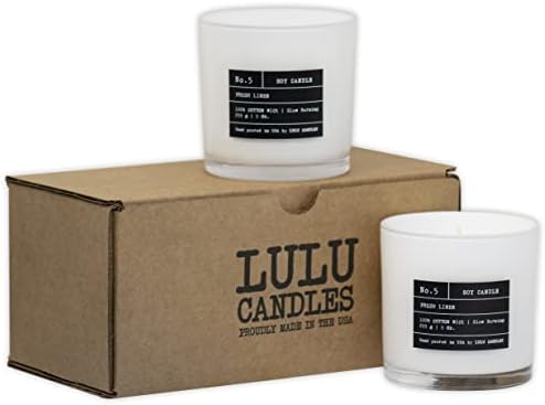 Lulu Candles | Fresh Linen | Luxury Scented Soy Jar Candle | Hand Poured in The USA | Highly Scented & Long Lasting (9 Oz. 2 Pack) - Image 6