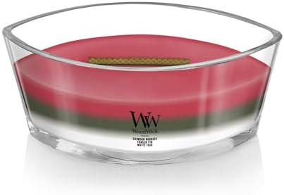 WoodWick Winter Garland Trilogy Holiday Candle Gifts for Women and Men, 16 oz Ellipse Trilogy Candle with Crackling Wick - Image 3