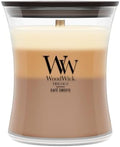 WoodWick Café Sweets Trilogy Tri-Scented Candle, Crackling Wick, 9.7oz by WoodWick