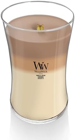WoodWick Café Sweets Trilogy Tri-Scented Candle, Crackling Wick, 21.5oz (Pack of 4) - Image 2