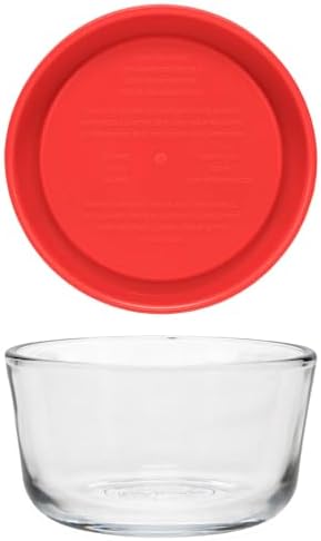 Pyrex Simply Store 1 Cup Single Glass Food Storage Container, Plastic Lid - Image 5