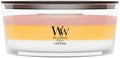 WoodWick Island Getaway Trilogy Tri-Scented Candle, Crackling Wick, 16oz by WoodWick