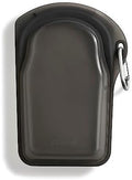 Stasher Premium Reusable Silicone Food Storage Bag, Go Bag, Black, 18 oz by Stasher