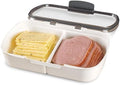 ProKeeper Split Deli Food Storage Container, Air-Tight Seal, 11.75 Inches by ProgressiveInternational
