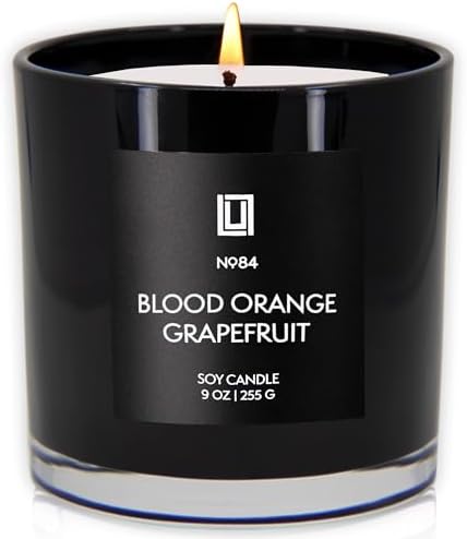 Lulu Candles | Blood Orange & Grapefruit | Luxury Scented Soy Jar Candle | Hand Poured in The USA | Highly Scented Long Lasting (9 Oz.) - Image 2