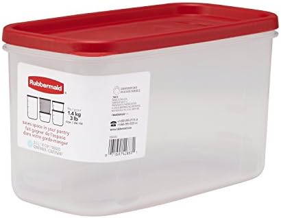 Rubbermaid Modular Food Storage Container, 10 Cup, Racer Red 1776471 (Pack of 4) - Image 6