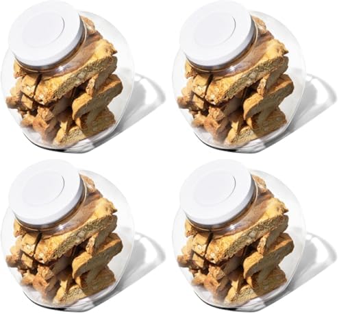 OXO Good Grips 5.0 Qt POP Large Cookie Jar - Airtight Food Storage- for Cookies and More (Pack of 4) by Unknown