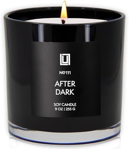Lulu Candles | After Dark - Teak & Mahogany | Luxury Scented Soy Jar Candle | Hand Poured in The USA | Highly Scented Candles for Home Fragrance & Decor (9 Oz.) - Image 2