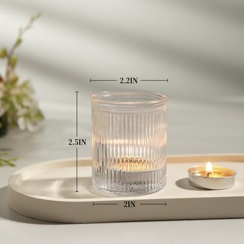 36 Pack Clear Votive Candle Holders, Candle Holder for Fall Christmas - Image 4