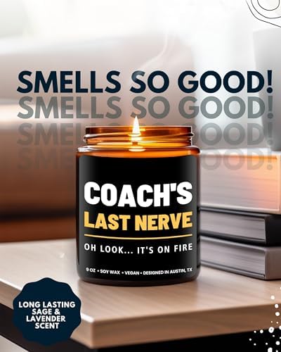 Funny Coach Candle, Coach Gifts for Women & Men, Appreciation Gifts for Coaches, Sports Themed Gift, Coach's Last Nerve, Soccer, Baseball, Volleyball, Basketball, Soccer, Hockey, Christmas, Birthday - Image 5